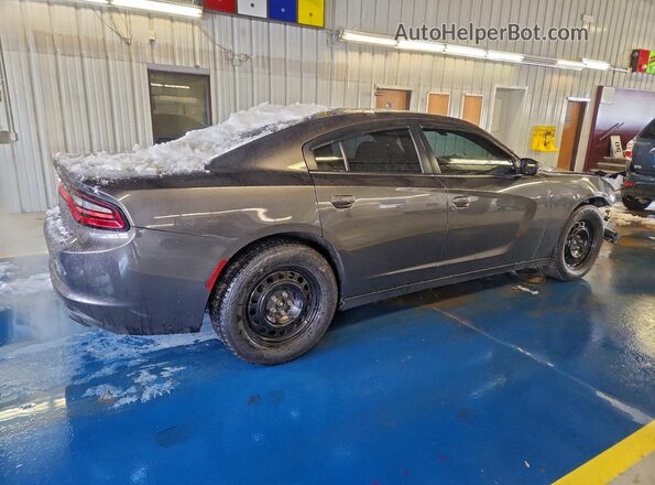 2C3CDXKT5LH209160 2020 DODGE CHARGER Gray Задня права чверть