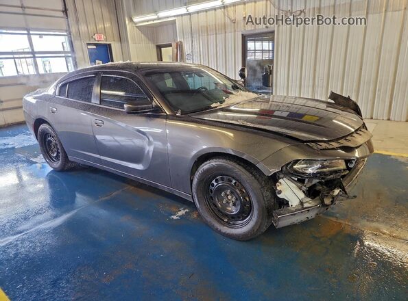 2C3CDXKT5LH209160 2020 DODGE CHARGER Gray Передня права чверть