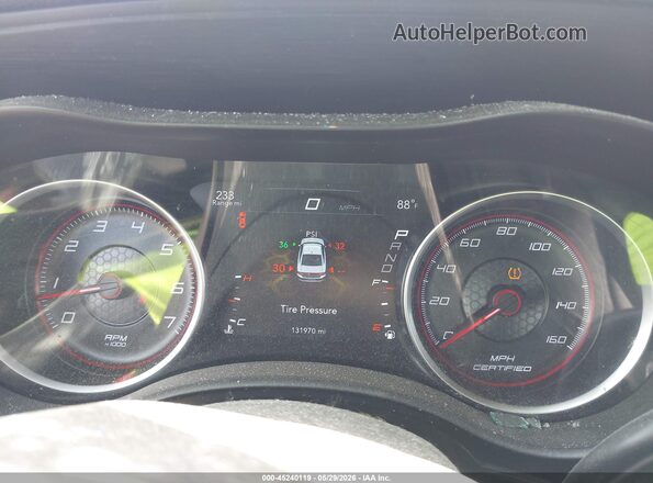 2C3CDXKT8JH330231 2018 DODGE CHARGER Silver უკანა სავარძლების ხედი
