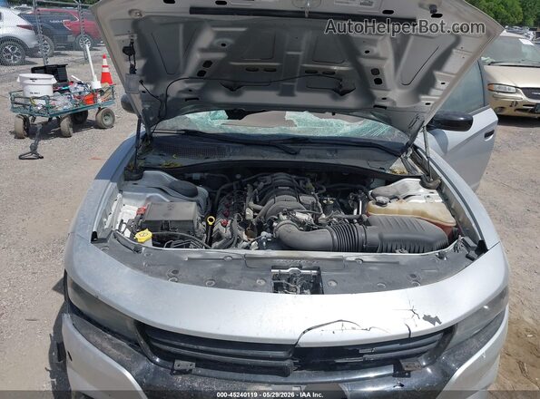 2C3CDXKT8JH330231 2018 DODGE CHARGER Silver უკანა ხედი