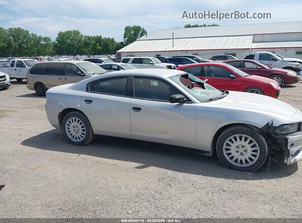 2C3CDXKT8JH330231 2018 DODGE CHARGER Silver უკანა სალონის ხედი