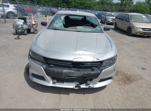 2C3CDXKT8JH330231 2018 DODGE CHARGER Silver ხელსაწყოთა პანელის ხედი