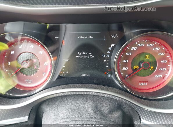 2C3CDXL90NH222789 2022 DODGE CHARGER Purple Вид задніх сидінь