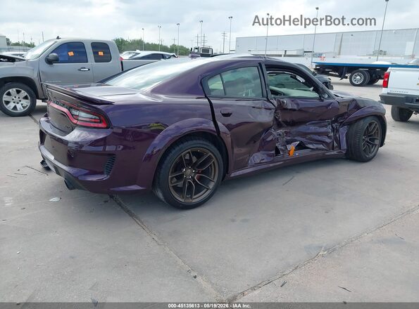 2C3CDXL90NH222789 2022 DODGE CHARGER Purple Задня права чверть