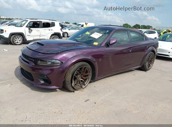 2C3CDXL90NH222789 2022 DODGE CHARGER Purple Передня ліва чверть