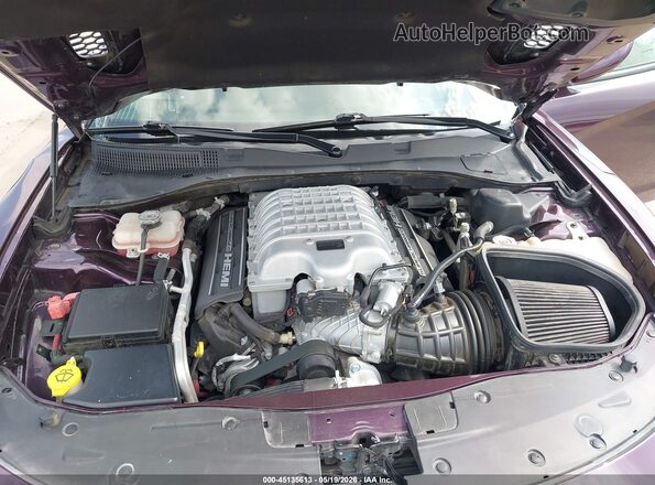 2C3CDXL90NH222789 2022 DODGE CHARGER Purple Вид ззаду