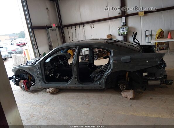 2C3CDXL93KH618906 2019 DODGE CHARGER Gray Սալոնի հետևի տեսք