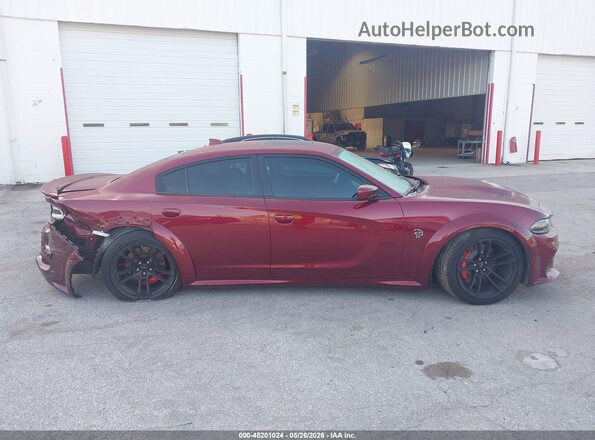 2C3CDXL94LH157314 2020 DODGE CHARGER Burgundy Rear interior view