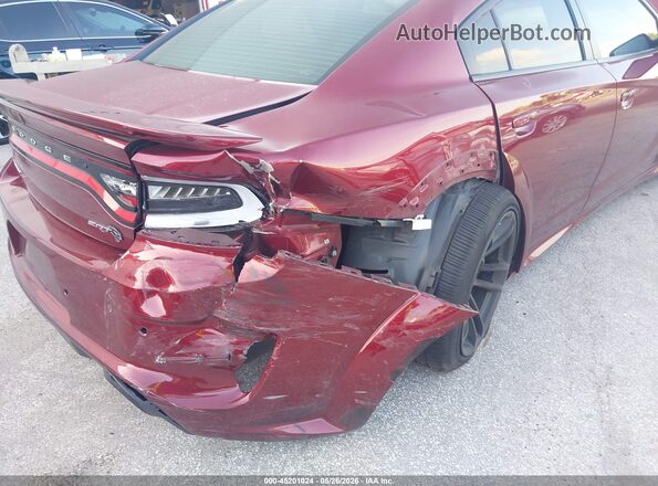 2C3CDXL94LH157314 2020 DODGE CHARGER Burgundy Front view
