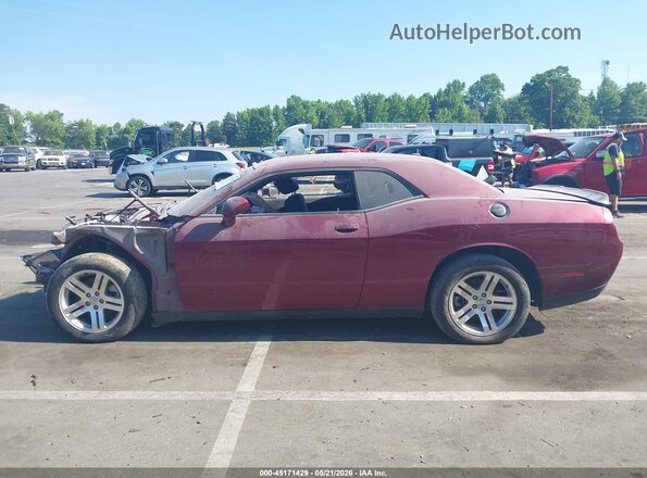 2C3CDZAG0MH573083 2021 DODGE CHALLENGER Red Vista interior trasera