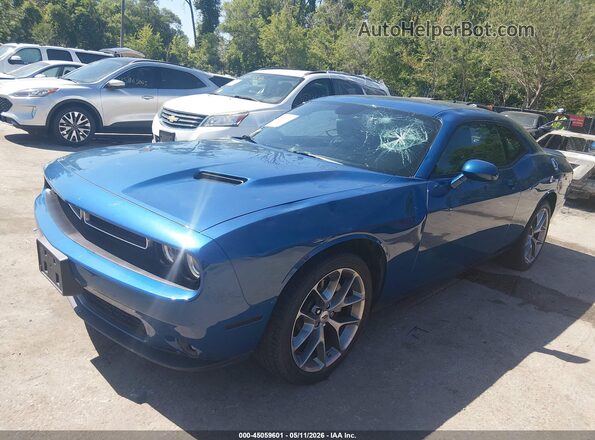 2C3CDZAG0PH518265 2023 DODGE CHALLENGER Blue 
