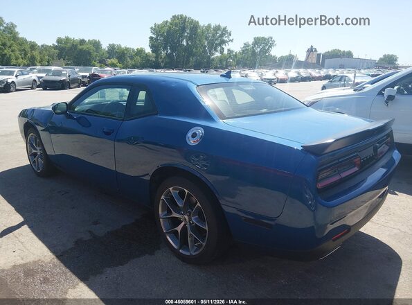 2C3CDZAG0PH518265 2023 DODGE CHALLENGER Blue 