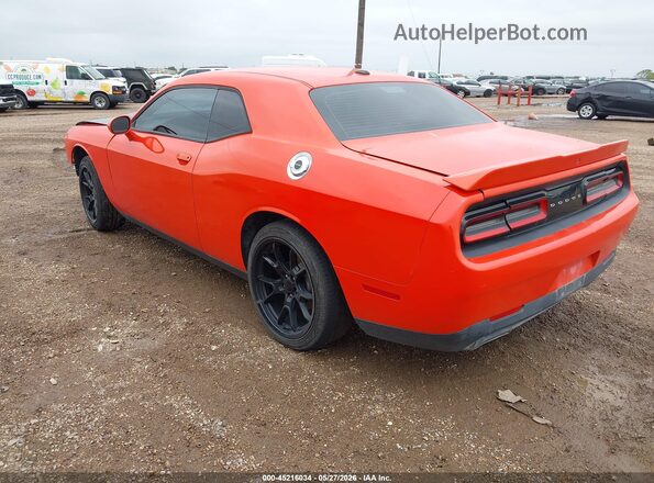 2C3CDZAG1JH317546 2018 DODGE CHALLENGER Orange Rear left