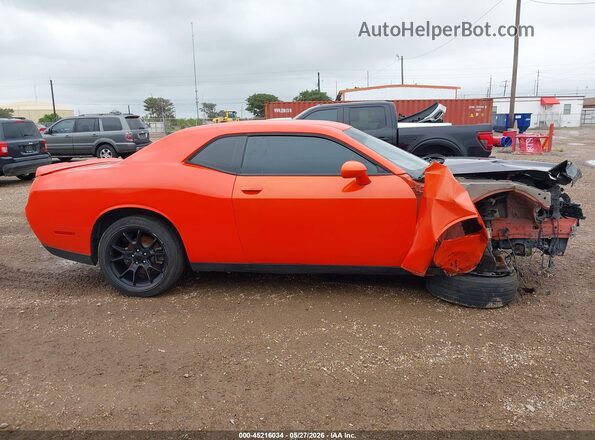 2C3CDZAG1JH317546 2018 DODGE CHALLENGER Orange 360 interior view