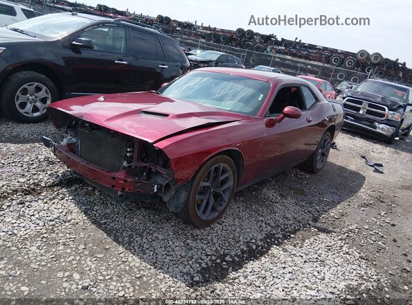 2C3CDZAG1KH739480 2019 DODGE CHALLENGER Maroon Front left