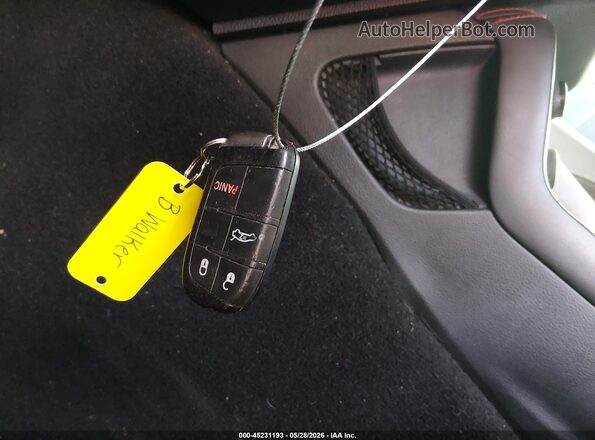 2C3CDZAG1KH739480 2019 DODGE CHALLENGER Maroon Dashboard view