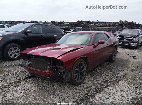 2C3CDZAG1KH739480 2019 DODGE CHALLENGER Maroon Front view