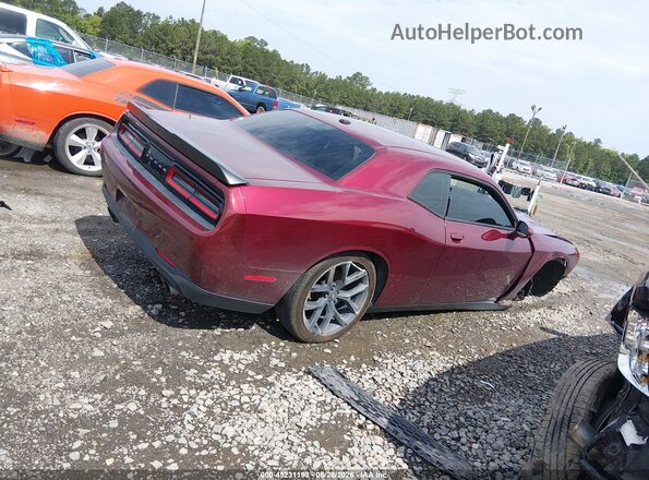 2C3CDZAG1KH739480 2019 DODGE CHALLENGER Maroon 360 interior view