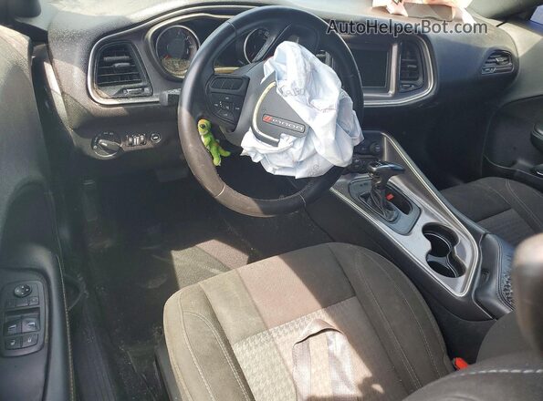 2C3CDZAG1LH191398 2020 DODGE CHALLENGER Черный Вид панели приборов