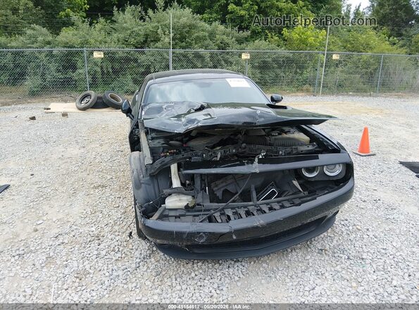 2C3CDZAG2JH317796 2018 DODGE CHALLENGER Black წინა ხედი