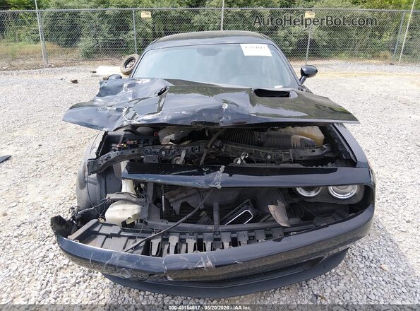 2C3CDZAG2JH317796 2018 DODGE CHALLENGER Black ხელსაწყოთა პანელის ხედი