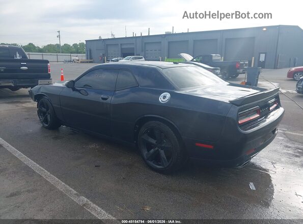 2C3CDZAG3GH185463 2016 DODGE CHALLENGER Black უკანა მარცხენა