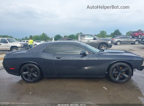2C3CDZAG3GH185463 2016 DODGE CHALLENGER Black უკანა სალონის ხედი