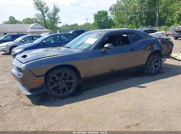 2C3CDZAG3KH735320 2019 DODGE CHALLENGER Gray Przód lewy