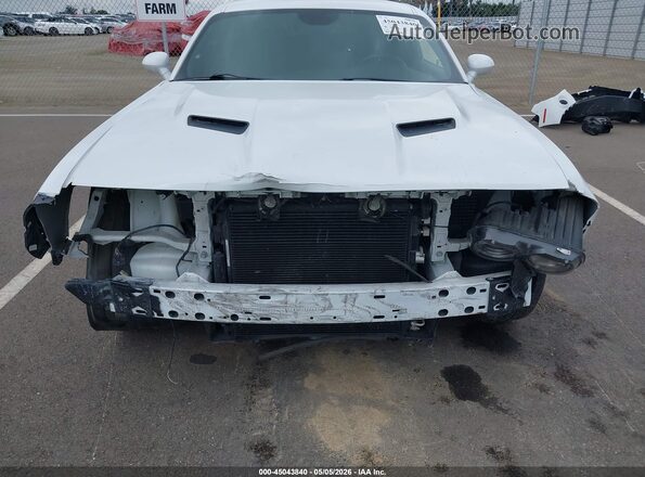 2C3CDZAG3KH751064 2019 DODGE CHALLENGER White Widok z przodu