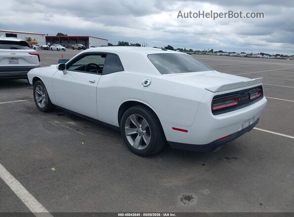 2C3CDZAG3KH751064 2019 DODGE CHALLENGER White Tył lewy