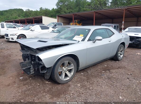 2C3CDZAG3LH103869 2020 DODGE CHALLENGER Gray Առջևի ձախ երեք քառորդ տեսարան