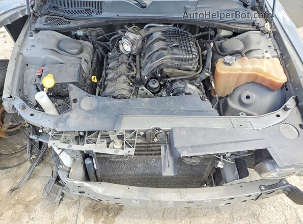 2C3CDZAG4HH629175 2017 DODGE CHALLENGER Gray Вид задньої частини салону