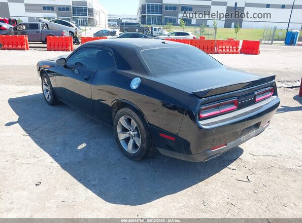 2C3CDZAG4JH245404 2018 DODGE CHALLENGER Черный Задняя левая четверть