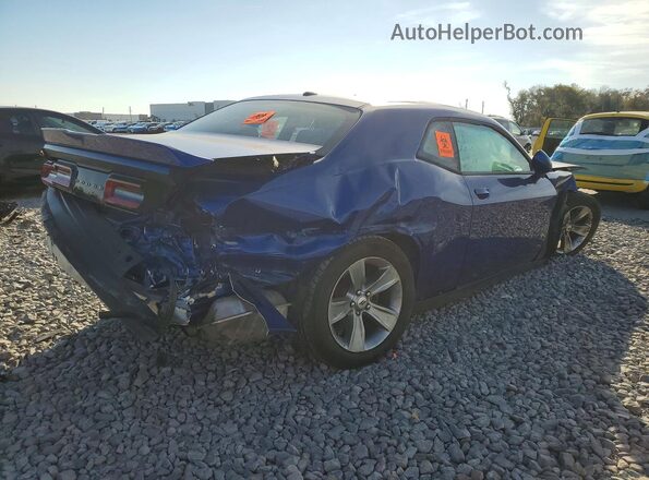 2C3CDZAG4KH752319 2019 DODGE CHALLENGER Blue Trasero derecho