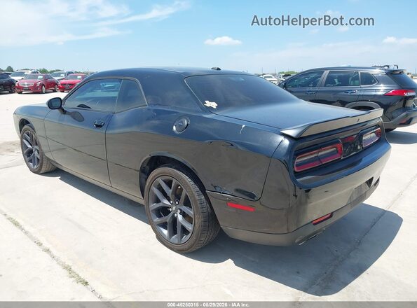 2C3CDZAG4LH223101 2020 DODGE CHALLENGER Black Trasero izquierdo