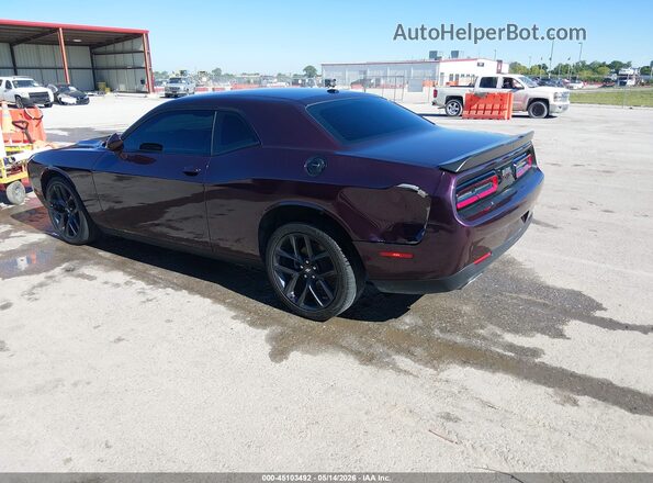 2C3CDZAG4MH539177 2021 DODGE CHALLENGER Purple უკანა მარცხენა