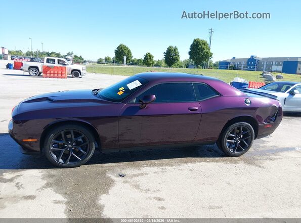 2C3CDZAG4MH539177 2021 DODGE CHALLENGER Purple სალონის 360-გრადუსიანი ხედი