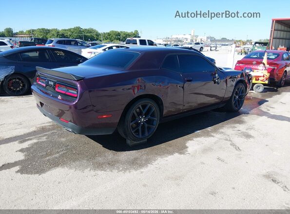 2C3CDZAG4MH539177 2021 DODGE CHALLENGER Purple უკანა მარჯვენა