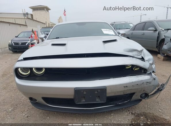 2C3CDZAG4MH599928 2021 DODGE CHALLENGER Silver Rear interior view