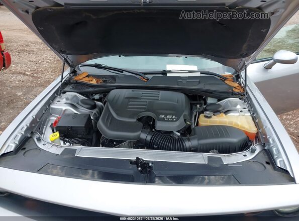 2C3CDZAG5HH573697 2017 DODGE CHALLENGER Silver Widok z tyłu