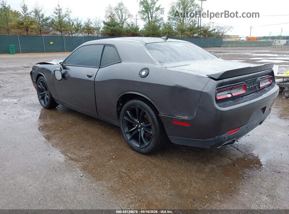 2C3CDZAG5JH276869 2018 DODGE CHALLENGER Gray Trasero izquierdo
