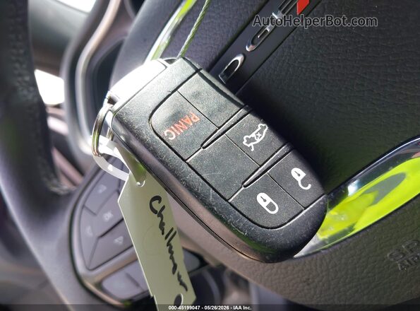 2C3CDZAG6GH202854 2016 DODGE CHALLENGER Gray წინა პანელის ხედი