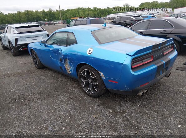 2C3CDZAG6GH249995 2016 DODGE CHALLENGER Blue უკანა მარცხენა
