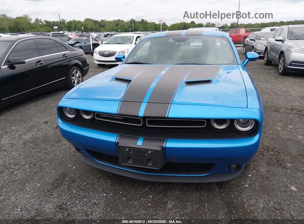 2C3CDZAG6GH249995 2016 DODGE CHALLENGER Blue ხელსაწყოთა პანელის ხედი