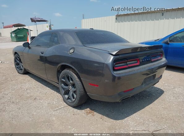 2C3CDZAG6JH237613 2018 DODGE CHALLENGER Серый Задняя левая четверть