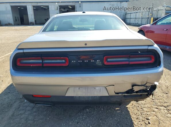 2C3CDZAG6JH302783 2018 DODGE CHALLENGER Silver Հետևի տեսք