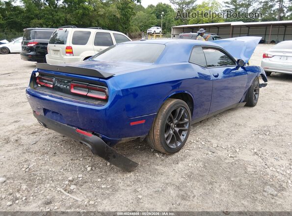 2C3CDZAG6JH310883 2018 DODGE CHALLENGER Blue Rear right