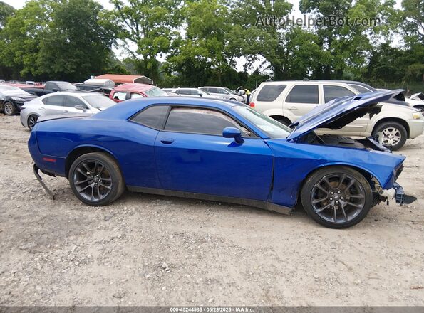 2C3CDZAG6JH310883 2018 DODGE CHALLENGER Blue 360 interior view