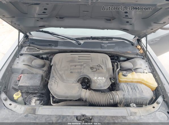 2C3CDZAG6KH560691 2019 DODGE CHALLENGER Gray უკანა ხედი