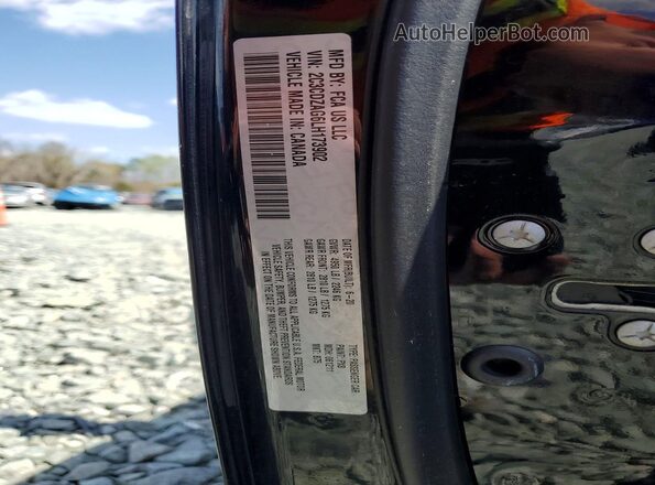 2C3CDZAG6LH173902 2020 DODGE CHALLENGER Black 